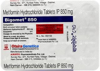 Bigomet 850 Tablet 10